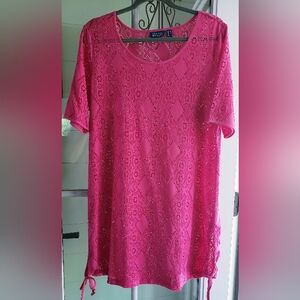 d & co. beach, cover-up, size M, never used